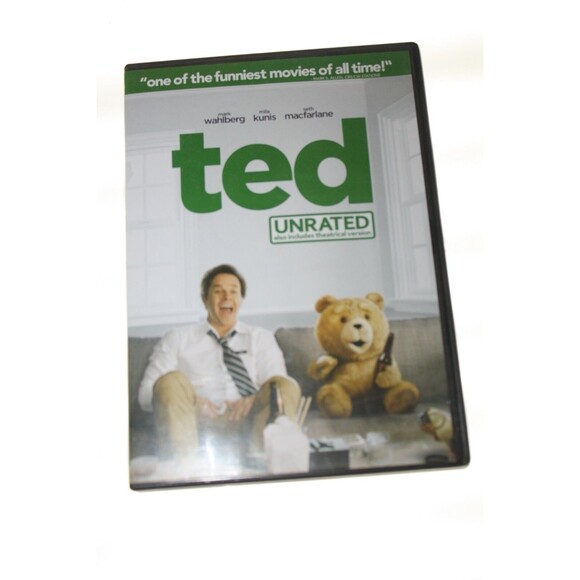 TED (DVD, 2012, UNRATED) MARK WAHLBERG, MILA KUNIS ACCEPTABLE - Picture 1 of 2
